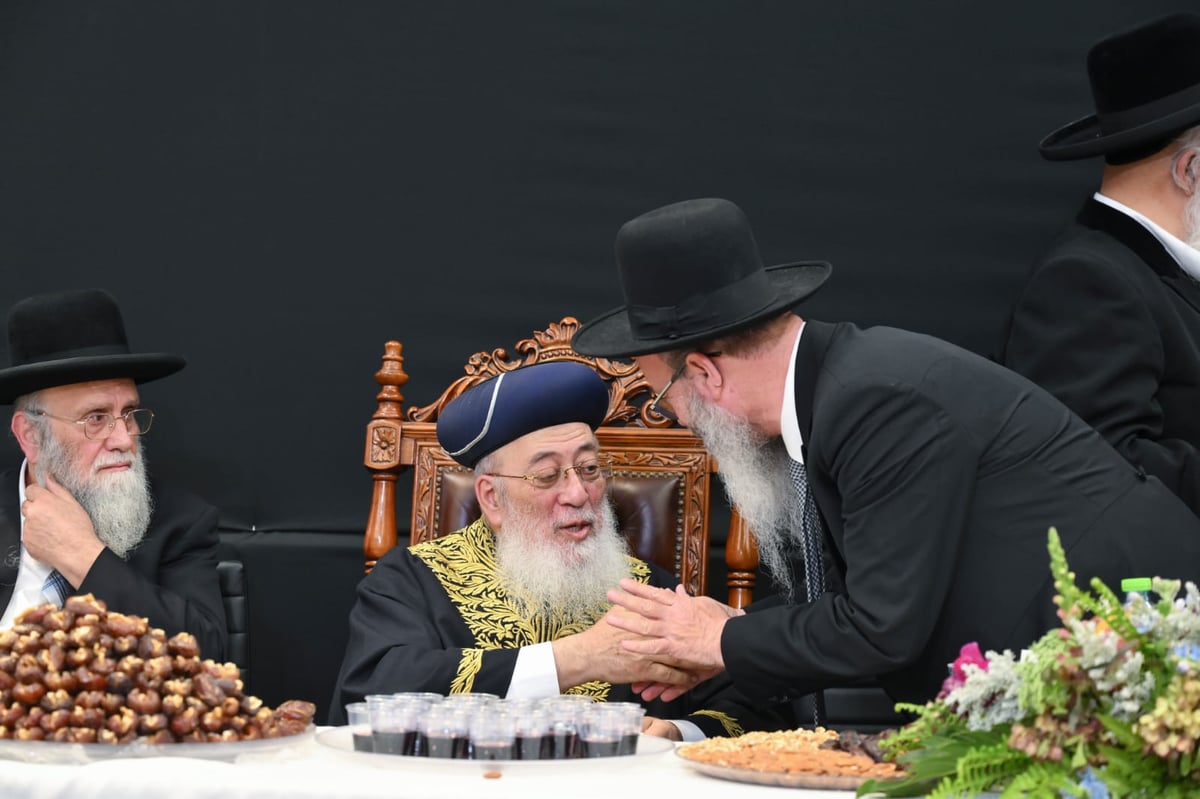 הקבלת פני רבו אצל הגרש"מ עמאר 