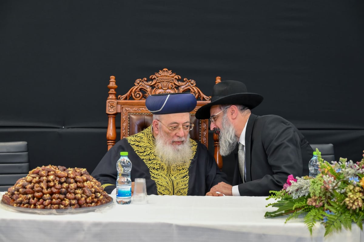 הקבלת פני רבו אצל הגרש"מ עמאר 