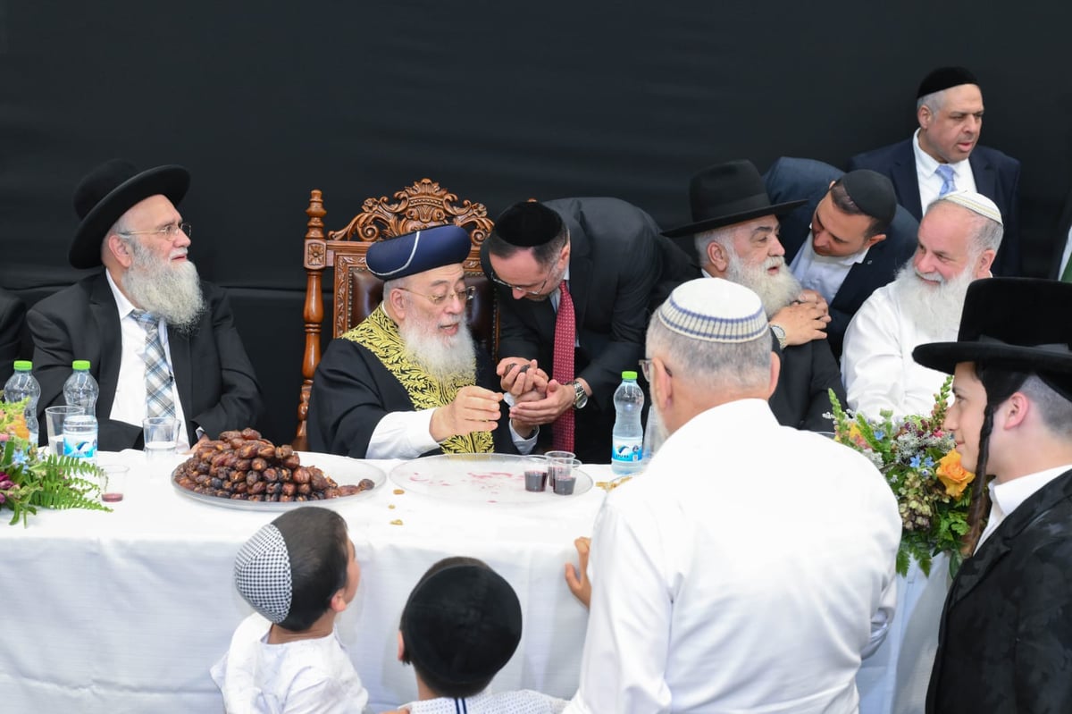 הקבלת פני רבו אצל הגרש"מ עמאר 