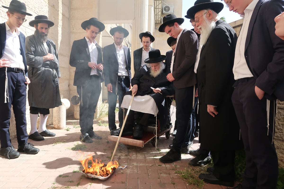 הקבלת פני רבו אצל הגר"מ שטרנבוך, פסח תשפ"ד