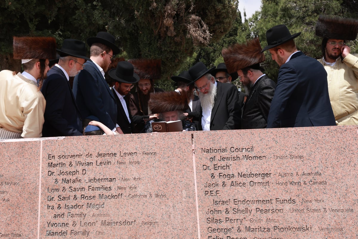 הקבלת פני רבו אצל הגר"מ שטרנבוך, פסח תשפ"ד