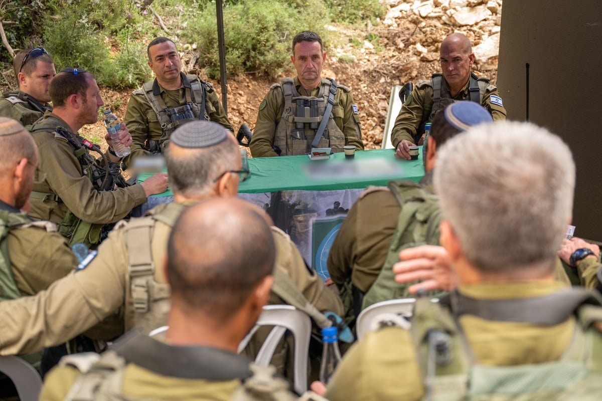 הרמטכ"ל ללוחמי המילואים בצפון: "נתקוף חזק בעזה ונחזיר את החטופים"  