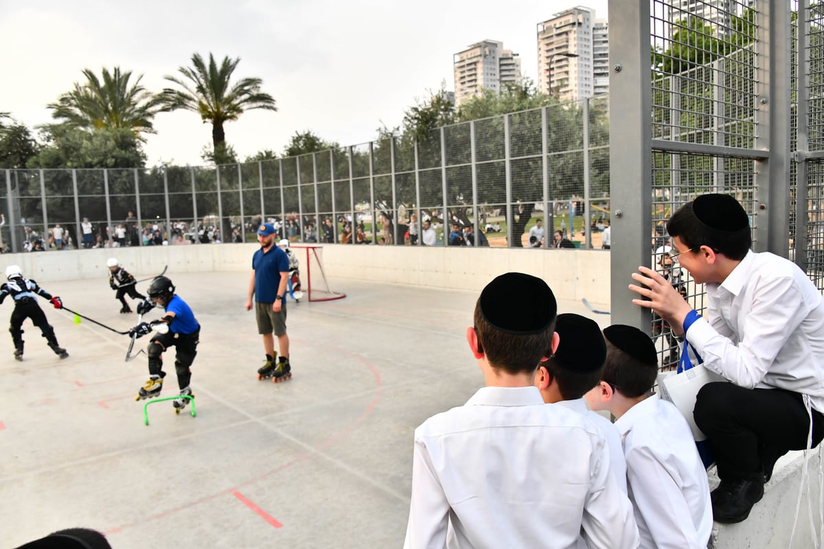 בין הזמנים בפארק בלינסון בפ"ת