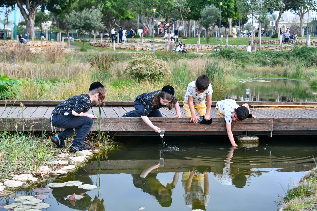 בין הזמנים בפארק בלינסון בפ"ת