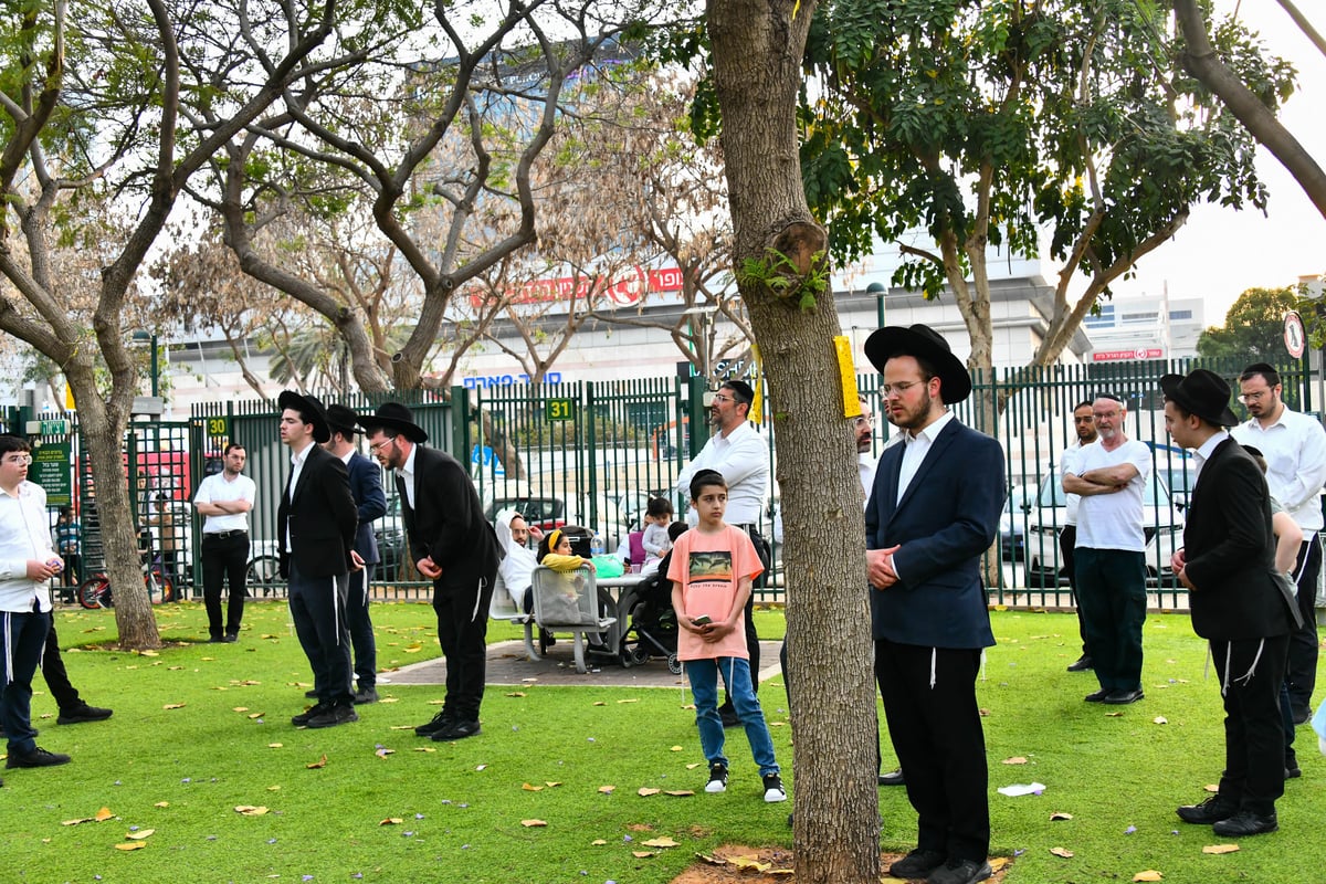 בין הזמנים בפארק בלינסון בפ"ת