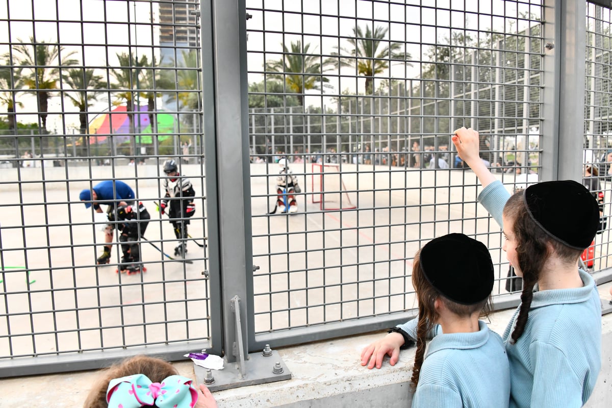 בין הזמנים בפארק בלינסון בפ"ת