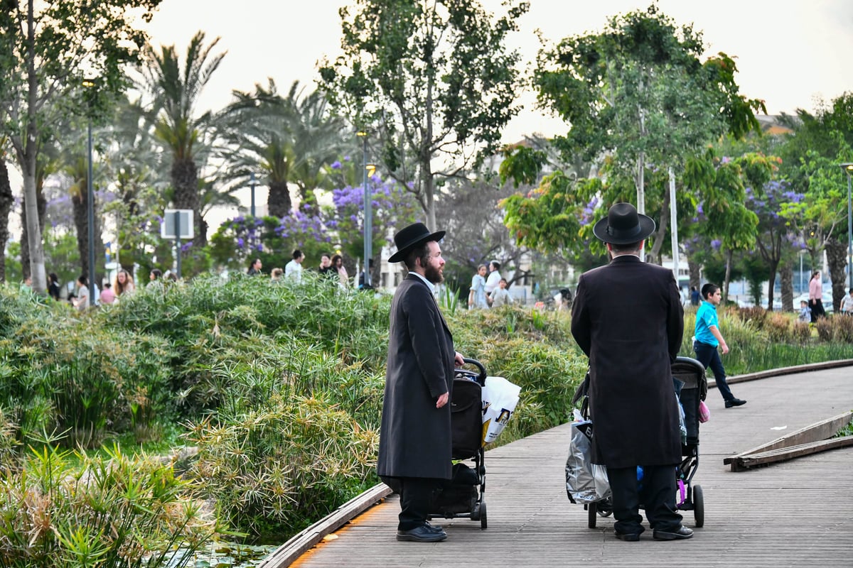 בין הזמנים בפארק בלינסון בפ"ת