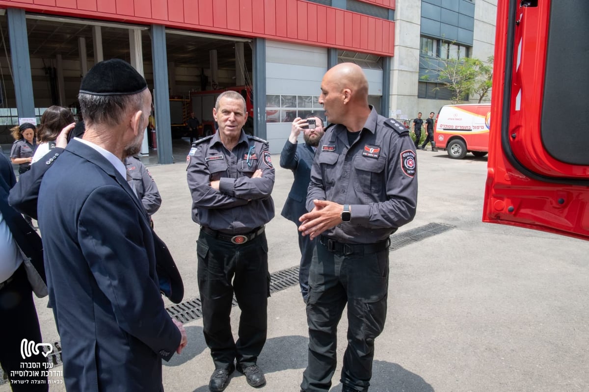 "נשות האברכים"; מקלב במטה הארצי של מערך הכבאות