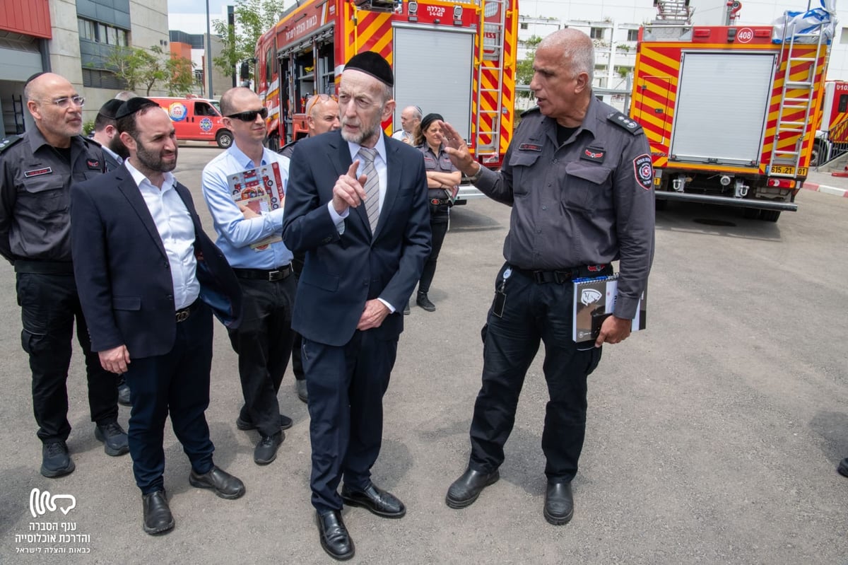 "נשות האברכים"; מקלב במטה הארצי של מערך הכבאות