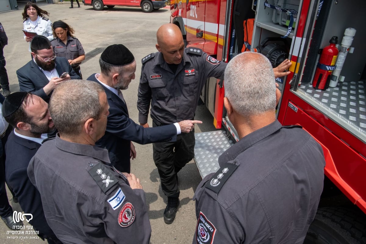 "נשות האברכים"; מקלב במטה הארצי של מערך הכבאות