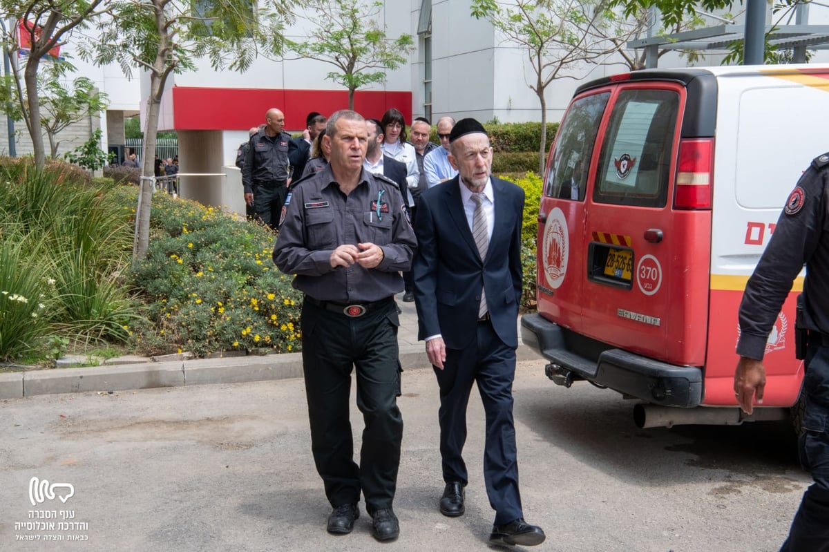 "נשות האברכים"; מקלב במטה הארצי של מערך הכבאות