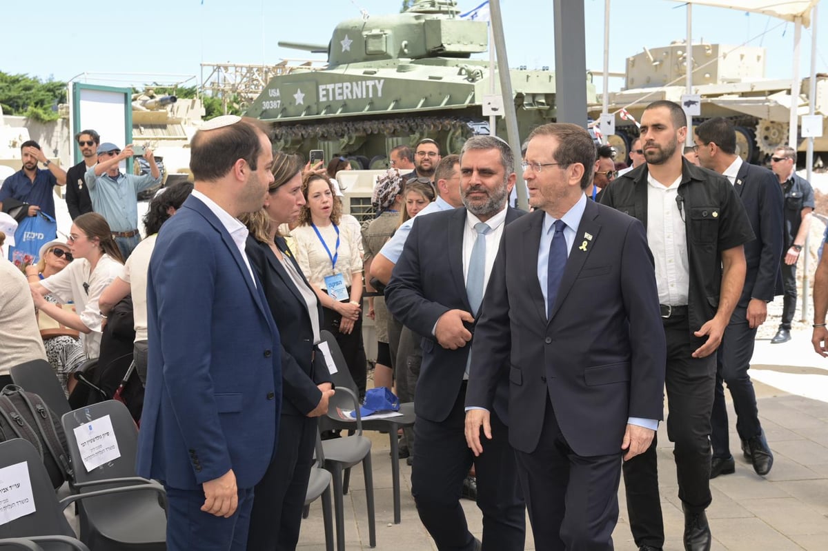 יום הניצחון על גרמניה הנאצית | הנשיא הרצוג: "נעמוד בנחישות כמדינה ריבונית"