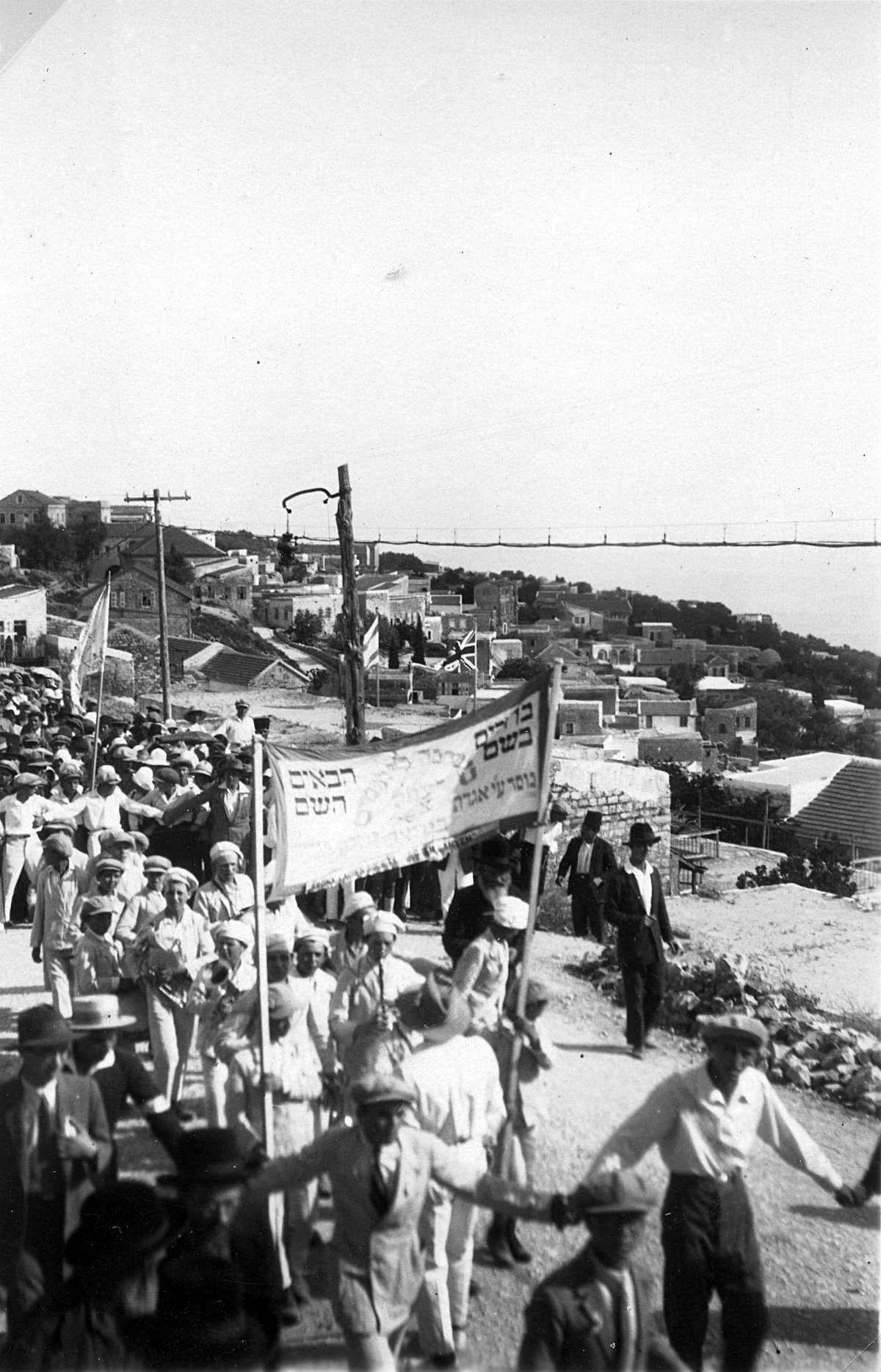 חגיגות ל"ג בעומר במירון 1928