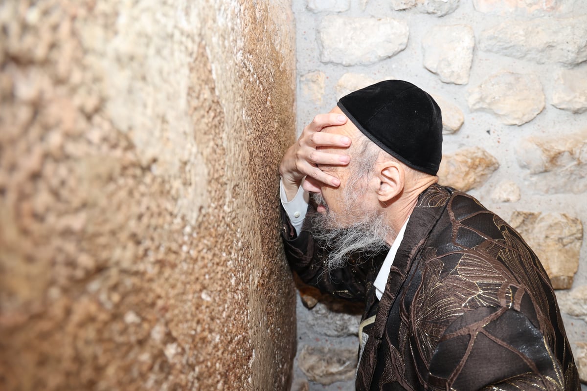 הגר"ד קוק בכותל המערבי