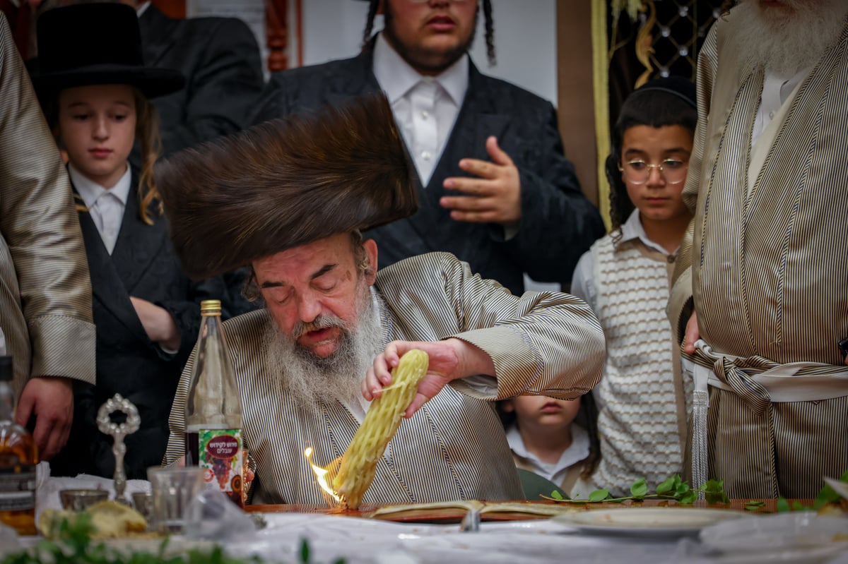 האדמו"ר מלעלוב במירון