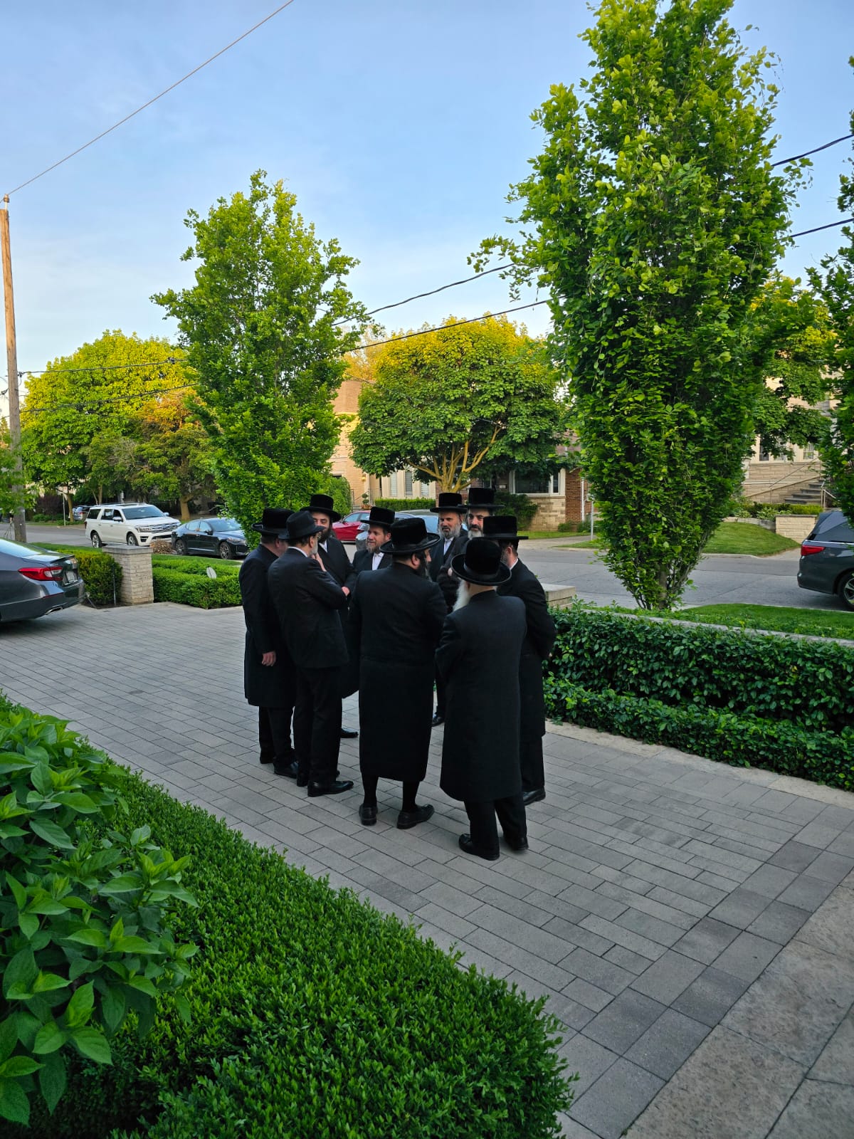 האדמו"ר מוויז'ניץ מאנסי במסע נגידים לטורנטו