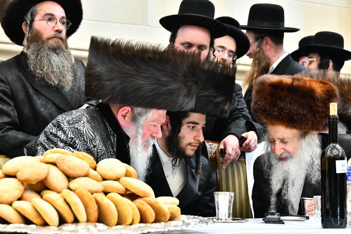 שמחת הברית בחצרות פרמישלאן - אמשינוב 