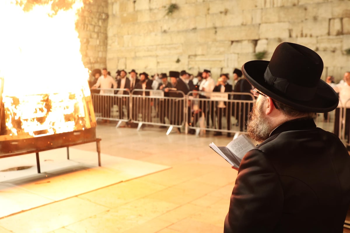 ל"ג בעומר ברחבת הכותל המערבי