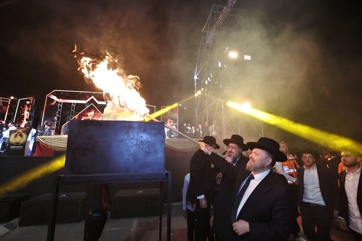 ההדלקה המרכזי ע"י קהילות הספרדיות בב"ש