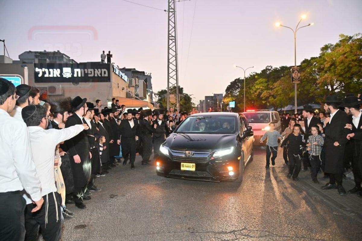 האדמו"ר מויז'ניץ באשדוד