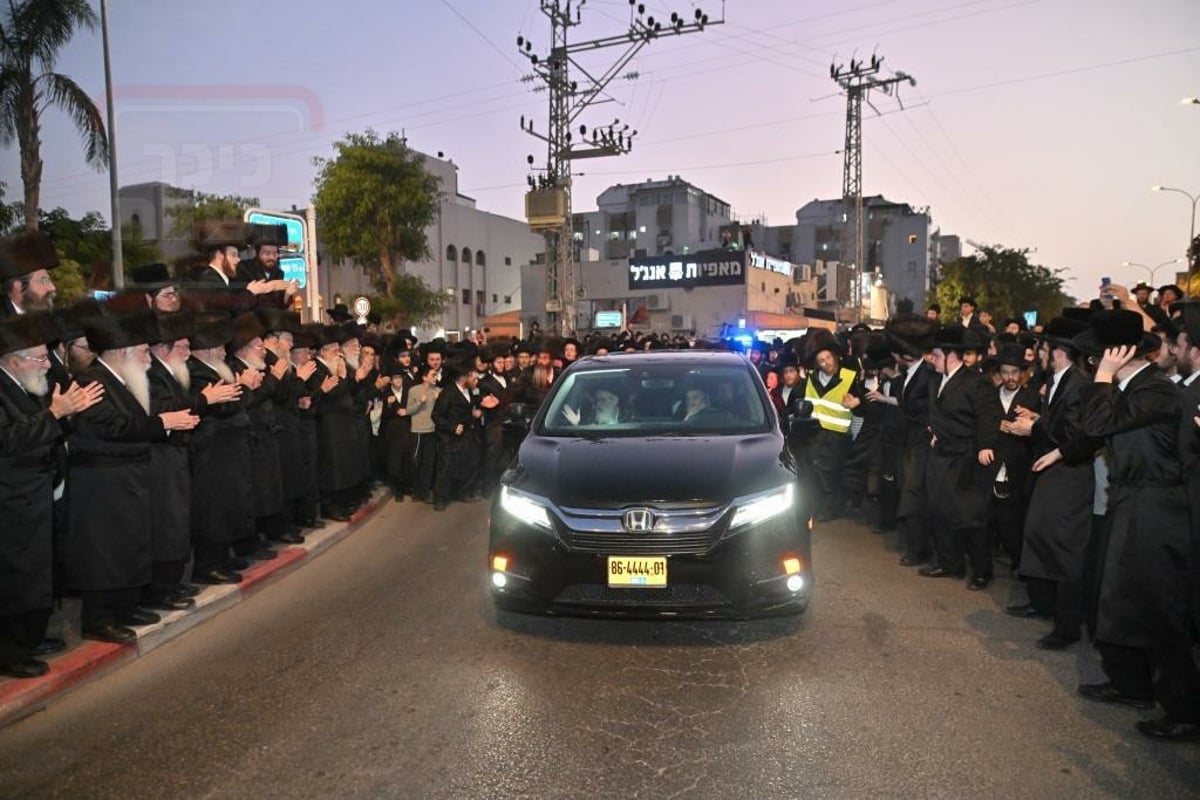 האדמו"ר מויז'ניץ באשדוד