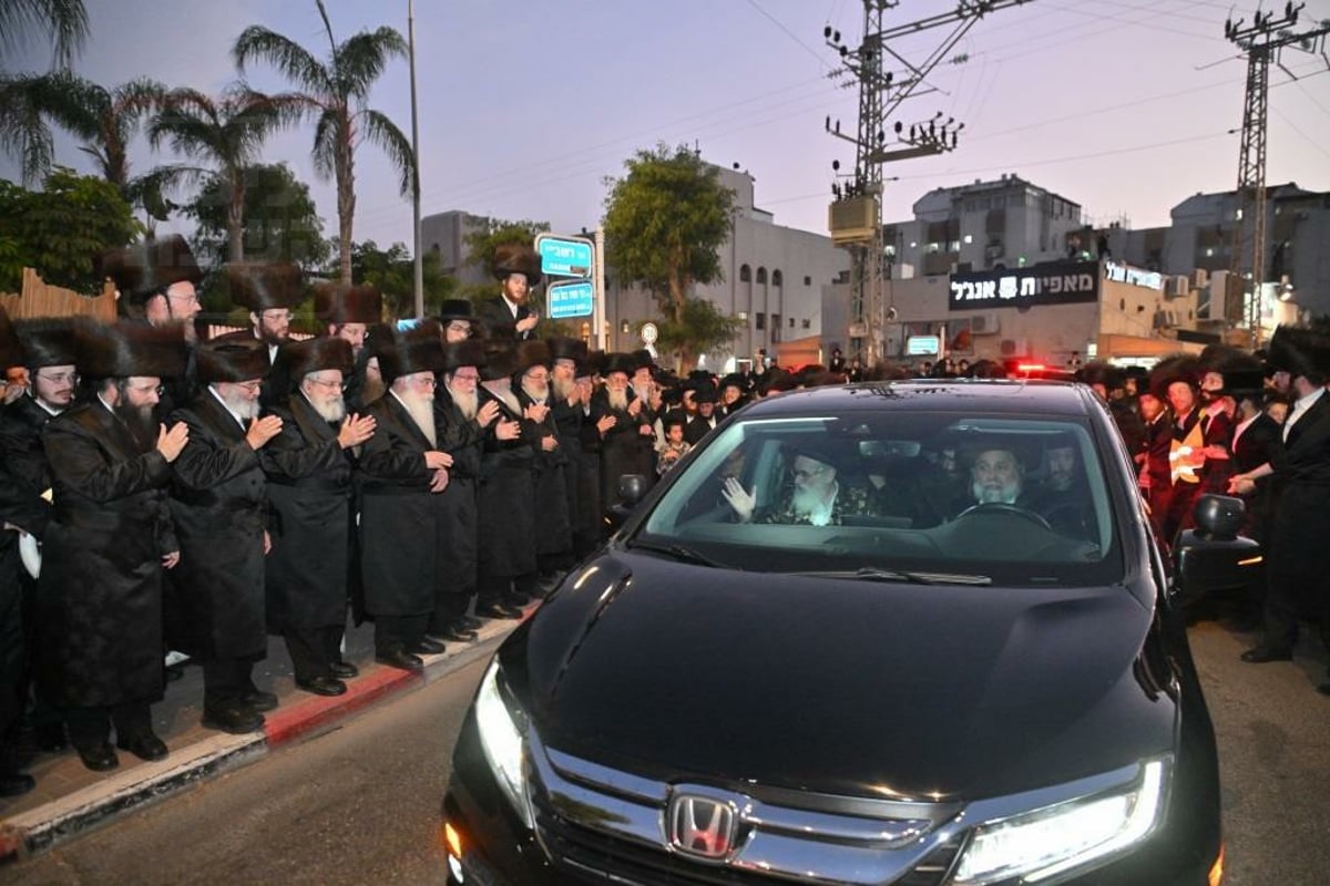 האדמו"ר מויז'ניץ באשדוד