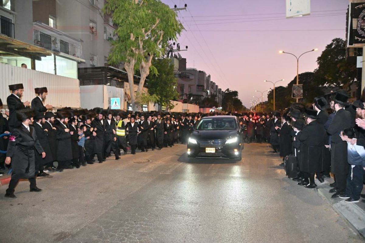 האדמו"ר מויז'ניץ באשדוד