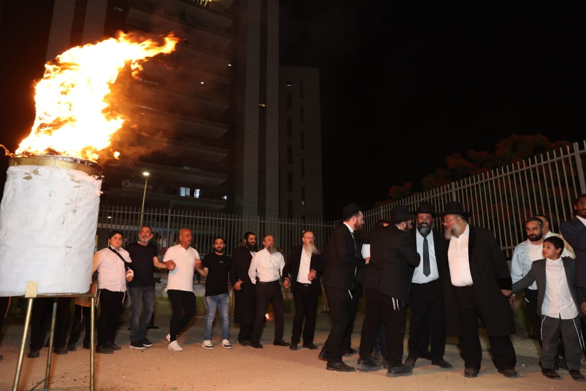 ל"ג בעומר בחצר החיד"א בנתיבות