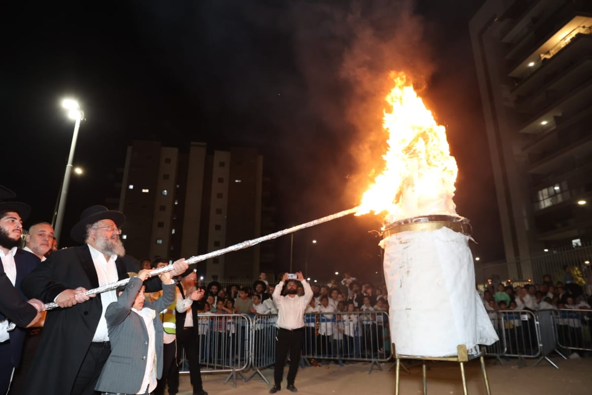 ל"ג בעומר בחצר החיד"א בנתיבות