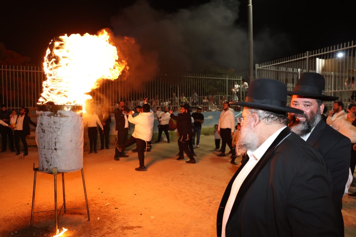 ל"ג בעומר בחצר החיד"א בנתיבות