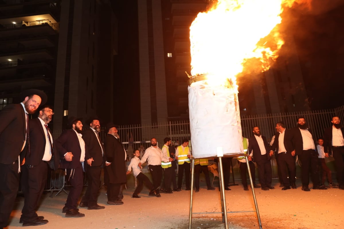 ל"ג בעומר בחצר החיד"א בנתיבות