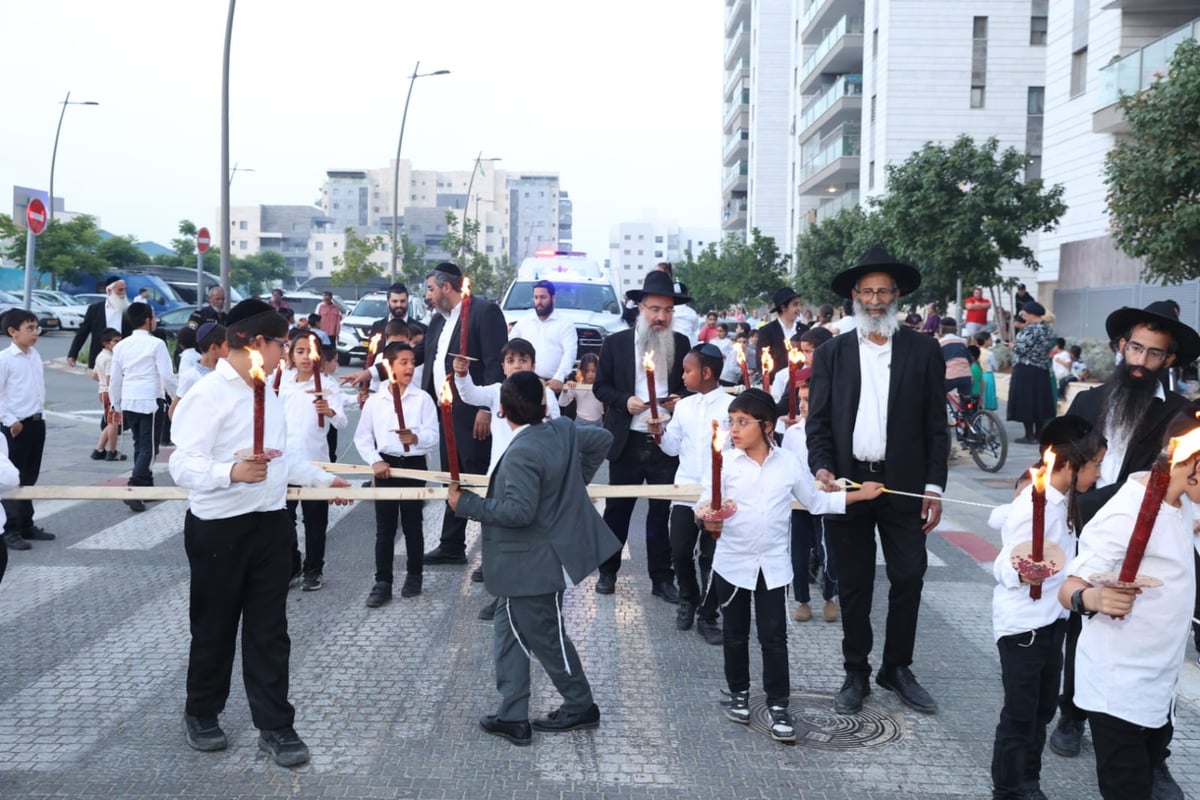 ל"ג בעומר בחצר החיד"א בנתיבות