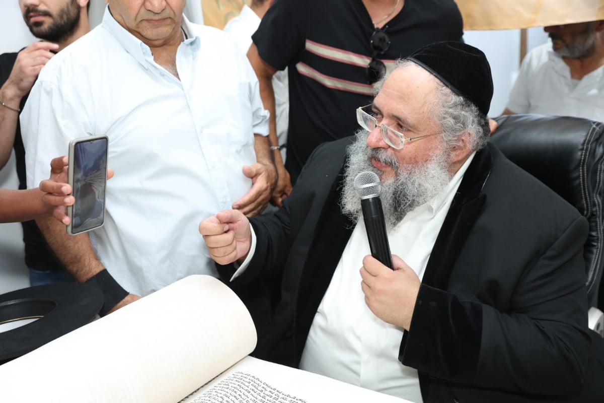 ל"ג בעומר בחצר החיד"א בנתיבות