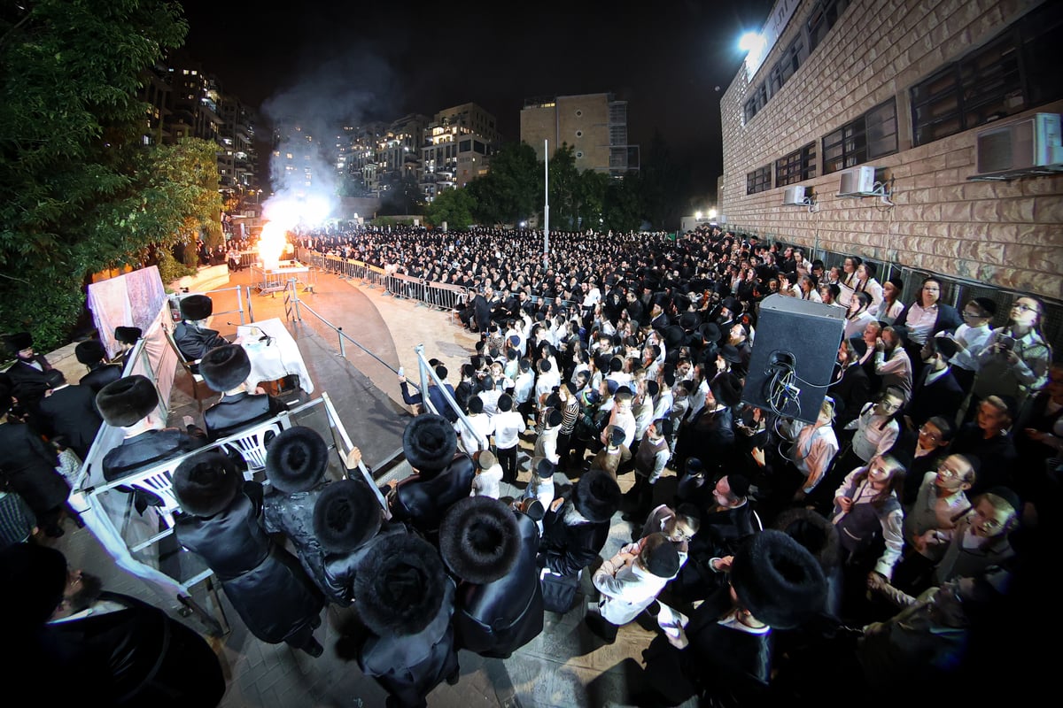 ל"ג בעומר בחצה"ק 'פני מנחם' 