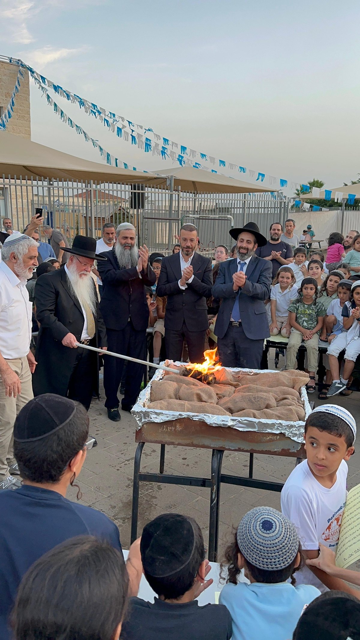 ל"ג בעומר אצל הגר"מ מלכה באלעד