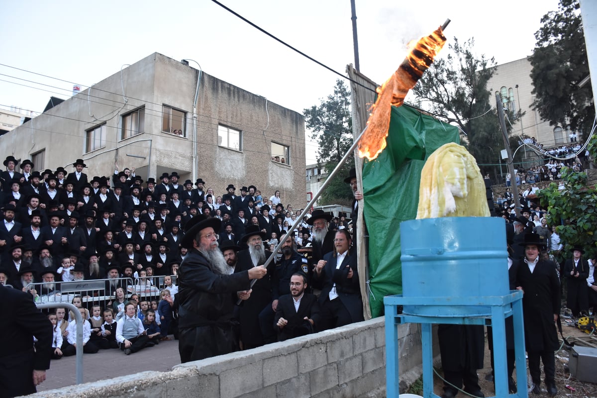 ל"ג בעומר בחצה"ק שבט הלוי