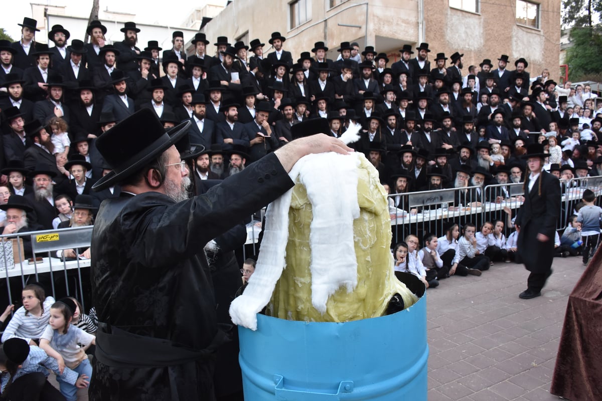 ל"ג בעומר בחצה"ק שבט הלוי