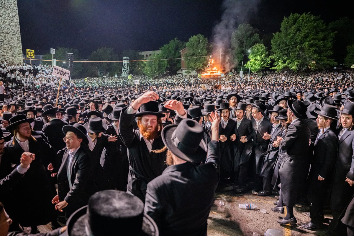 ל"ג בעומר בחצה"ק סאטמר