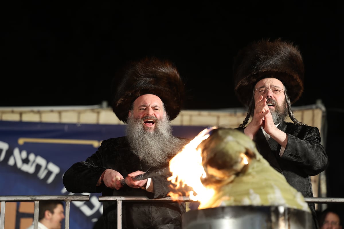 הילולת הרשב"י בחצר ההילולא במתחם שמעון הצדיק בירושלים