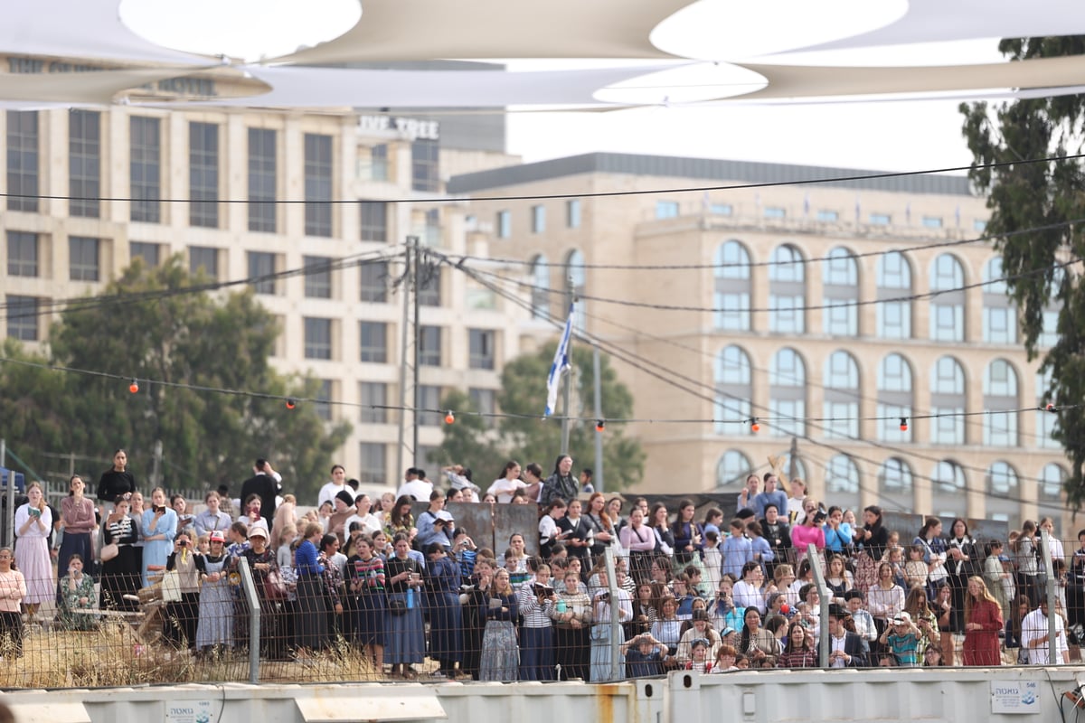 הילולת הרשב"י בחצר ההילולא במתחם שמעון הצדיק בירושלים