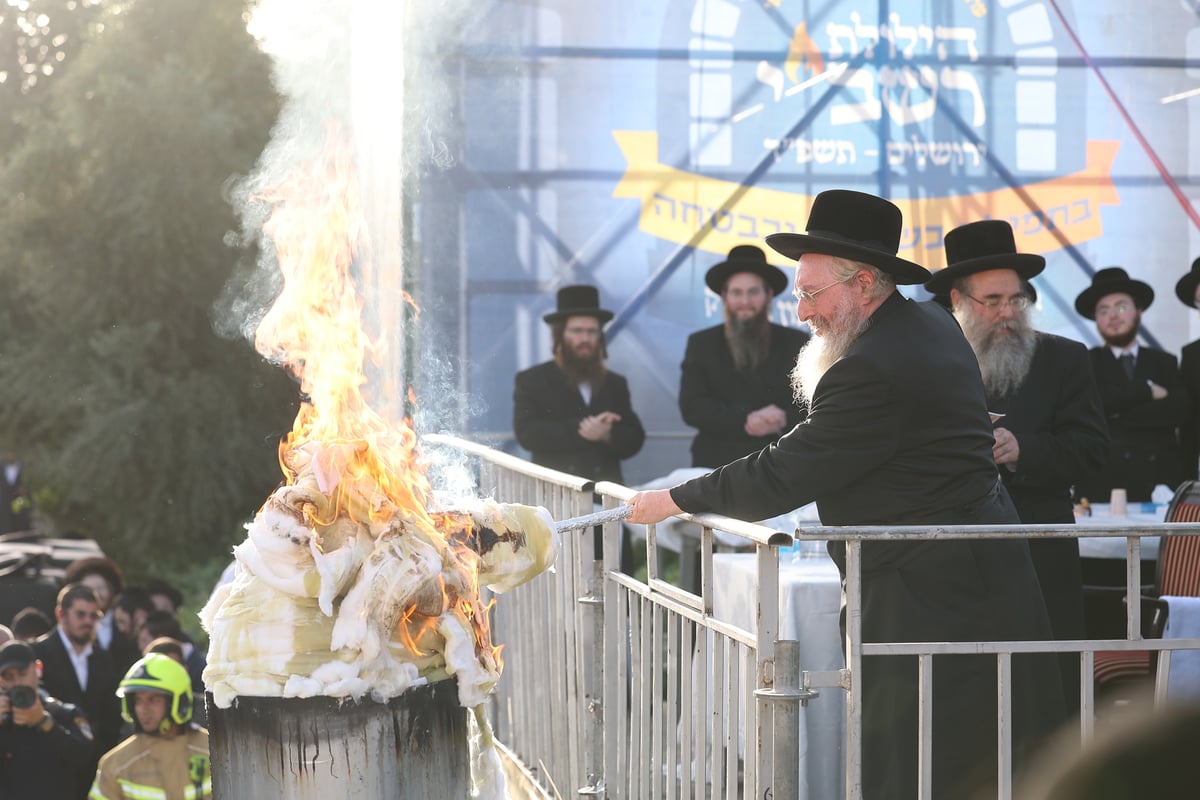 הילולת הרשב"י בחצר ההילולא במתחם שמעון הצדיק בירושלים