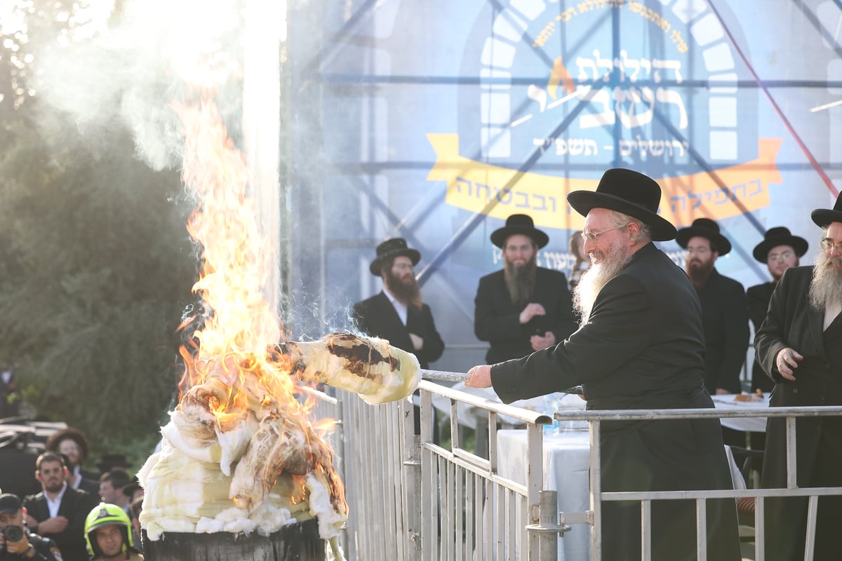 הילולת הרשב"י בחצר ההילולא במתחם שמעון הצדיק בירושלים