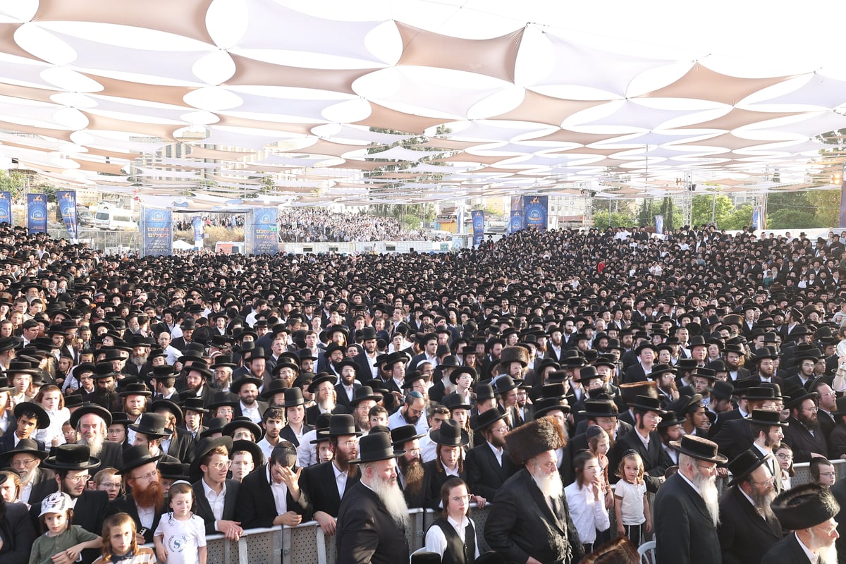 הילולת הרשב"י בחצר ההילולא במתחם שמעון הצדיק בירושלים