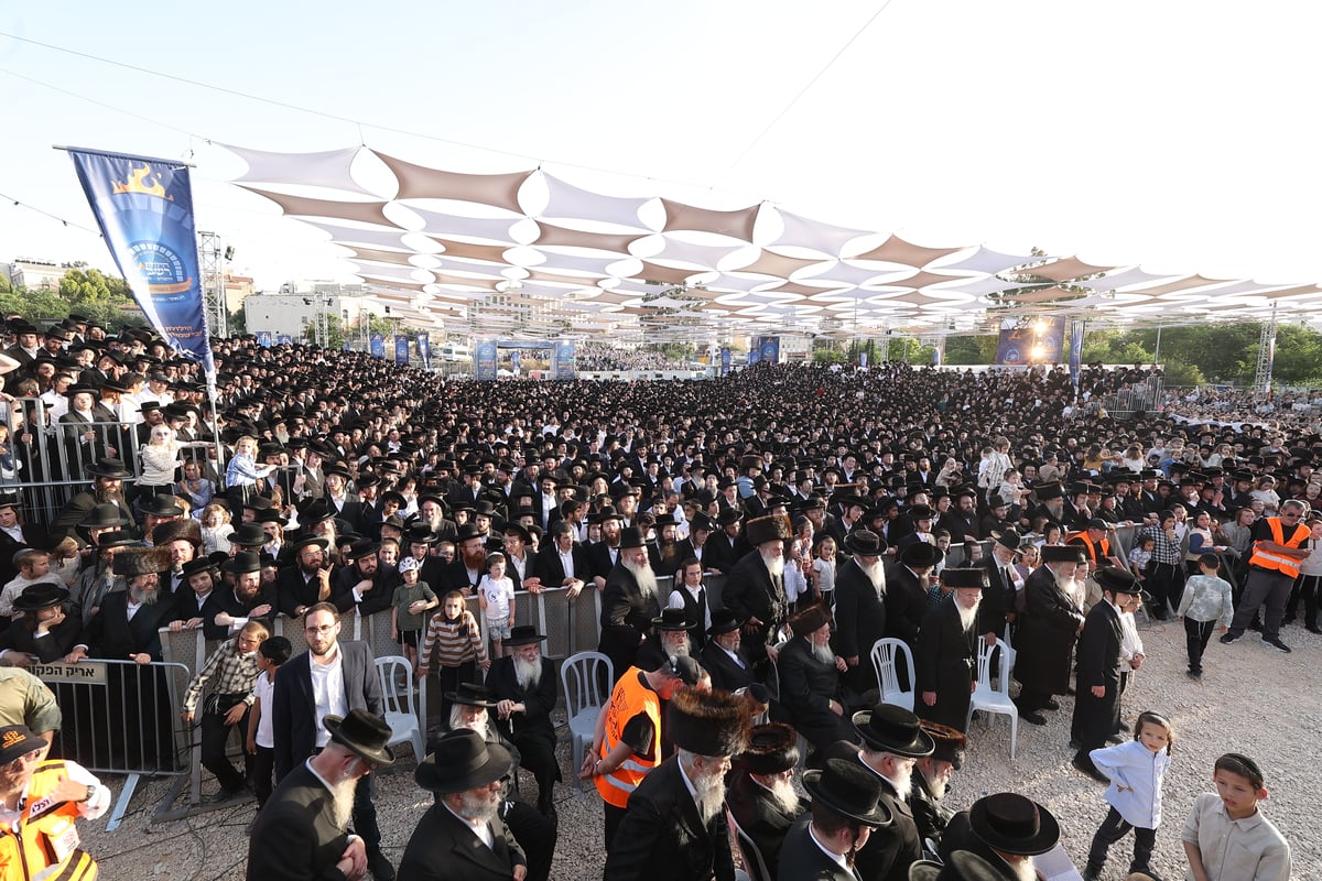 הילולת הרשב"י בחצר ההילולא במתחם שמעון הצדיק בירושלים