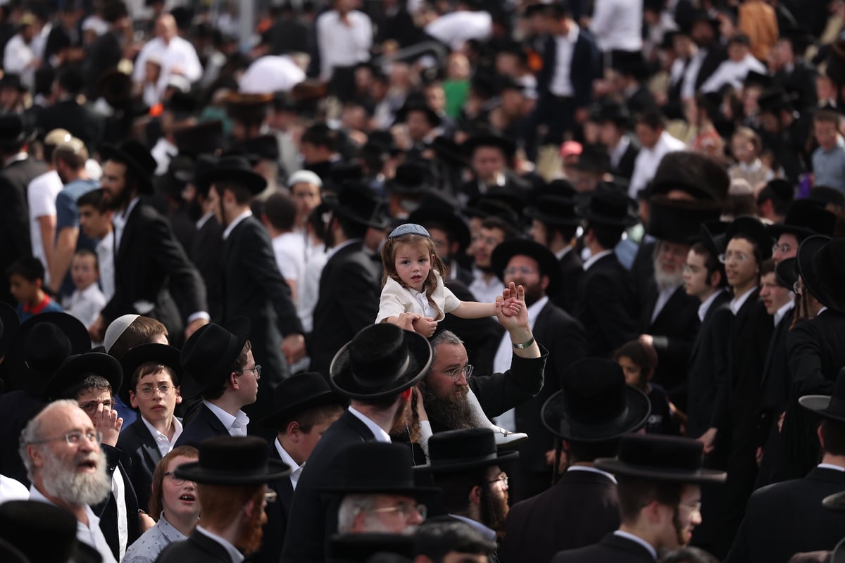 הילולת הרשב"י בחצר ההילולא במתחם שמעון הצדיק בירושלים