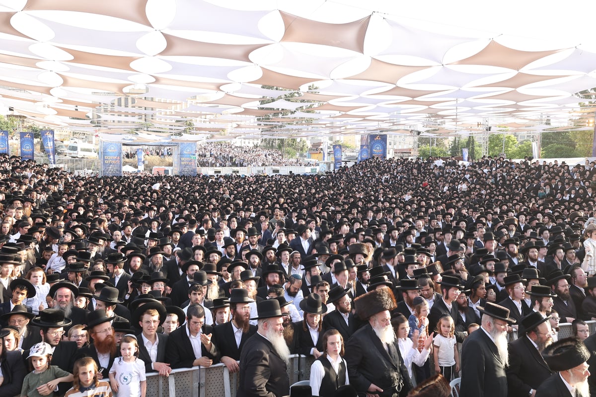 הילולת הרשב"י בחצר ההילולא במתחם שמעון הצדיק בירושלים