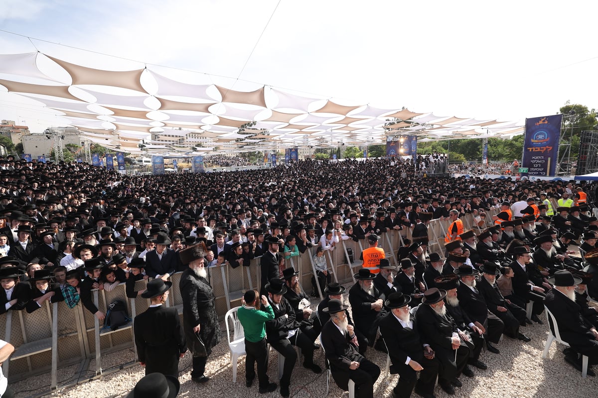 הילולת הרשב"י בחצר ההילולא במתחם שמעון הצדיק בירושלים