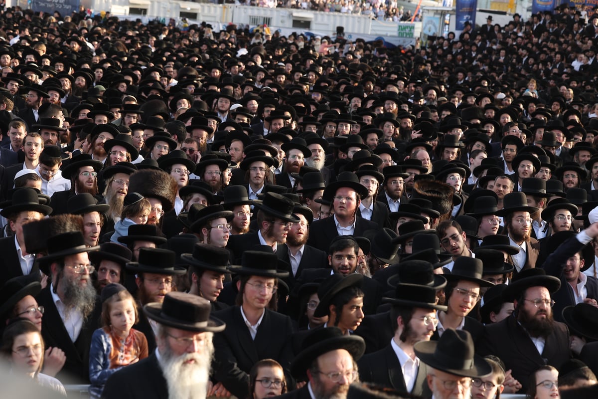 הילולת הרשב"י בחצר ההילולא במתחם שמעון הצדיק בירושלים