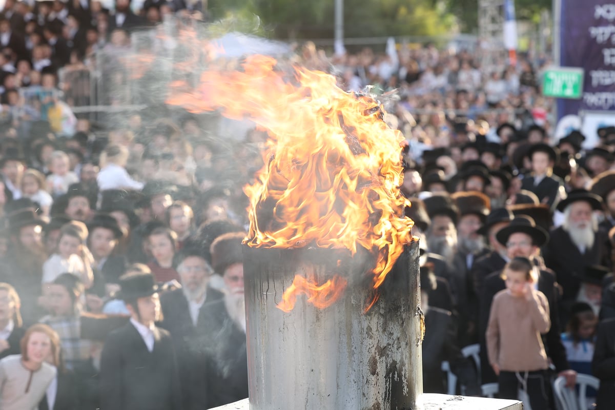 הילולת הרשב"י בחצר ההילולא במתחם שמעון הצדיק בירושלים