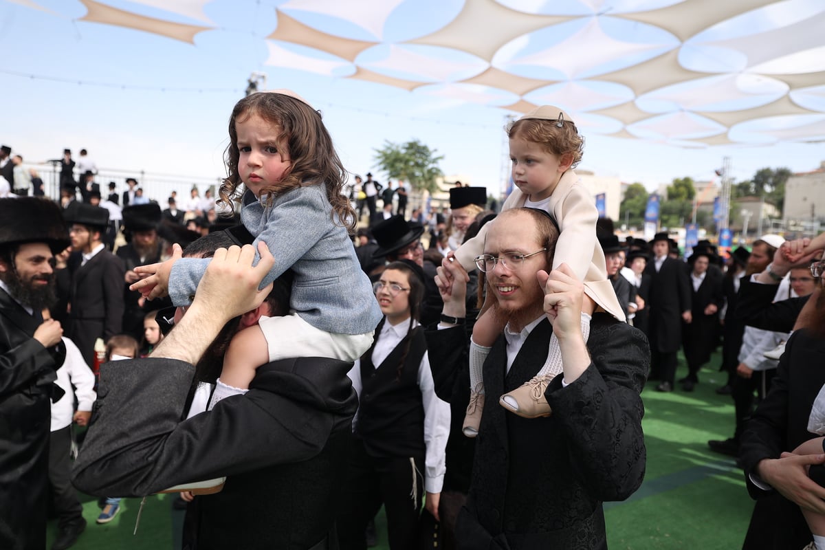 הילולת הרשב"י בחצר ההילולא במתחם שמעון הצדיק בירושלים